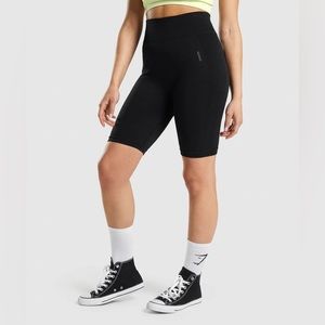 Gymshark Flex Cycling Shorts - Black/Charcoal